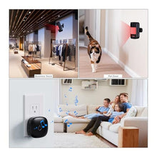 Load image into Gallery viewer, Wireless Motion Sensor Alarm Indoor, METAK 1 PIR Detector 1 Receiver,Black_1367