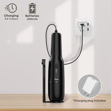 Load image into Gallery viewer, Wkzay Cordless Handheld Vacuum Cleaner - 16000 Pa Suction and Brushless Motor for Rechargeable Lightweight and Portable Cleaning in Home, Black_5989