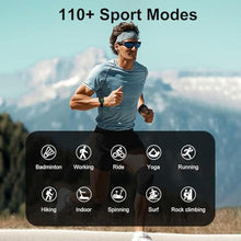 Load image into Gallery viewer, WSQ Smart Watches for Men Women Fitness Tracker Watch 2.04 HD Screen Sport Watch with ChatGpt AI Voice 3 Bands Step Counter 24/7 Heart Rate Sleep Monitor Smartwatch for Android iOS (Black)_664