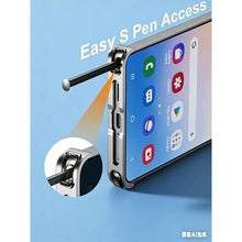 Load image into Gallery viewer, XAOVUIR for Samsung Galaxy S26 Ultra Case with Magnetic Stand, Frameless Metal S26 Ultra Slim Case with S Pen Cutout, Drop-Proof Protective Cover for Galaxy S26Ultra with Rotatable Kickstand, Sliver, Silver_911