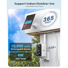 Load image into Gallery viewer, Xega 4G Cellular Security Camera, 2K No WiFi with IP66 & Built-in SIM Card, White_221