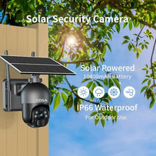Load image into Gallery viewer, Xega 4G LTE Cellular Security Camera Built-in SIM Card No Wi-Fi Camera, Gray_1012
