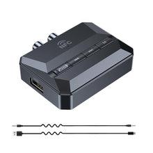 Load image into Gallery viewer, Xingbaichen 5.3 Home Stereo Bluetooth Receiver, Bluetooth to RCA/AUX Adapter, RCA Audio Adapter with NFC Function, Support USB Drive and TF Card Music Playback, Use on Old Speaker Devices., Black_1