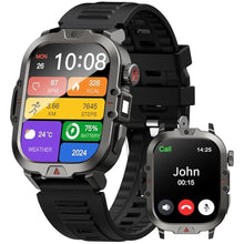 Load image into Gallery viewer, XINGLINSHOE Smart Watch 2.01'' HD Display Smart Watches for Men Answer/Make Calls Android Smart Watch with Heart Rate/Spo2/Sleep IP68 100+ Sport Modes Compatible for Android & iOS(Gray)_1
