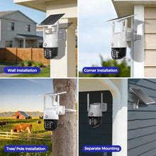 Load image into Gallery viewer, xmartO 4MP QHD Wireless PTZ Solar Security Camera_1575