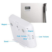 Load image into Gallery viewer, XREXS 4 Channel Digital Kitchen Timer Clock with Large LCD Display, White_144