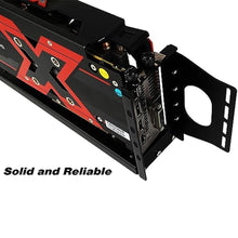 Load image into Gallery viewer, XRIKUI Graphics Card Bracket with Versatile Vertical GPU Mount Bracket and Gpu Holder for Enhanced PC Performance Black_1127