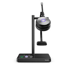 Load image into Gallery viewer, Yealink WH62 Mono UC Wireless Noise Canceling Headset - Connects and Works with USB Enabled Deskphones, Computers and Softphones., Black_106