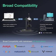 Load image into Gallery viewer, Yealink WH62 Mono UC Wireless Noise Canceling Headset - Connects and Works with USB Enabled Deskphones, Computers and Softphones., Black_108