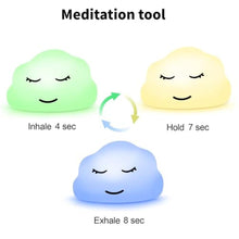 Load image into Gallery viewer, YeeBeny Breathing lamp Guided 3 Color 478s Meditation for Stress Relief, Meditate_1669