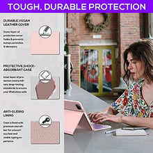 Load image into Gallery viewer, YEKBEE iPad Air 5th Generation Keyboard Case (2022) - iPad Pro 11 Inch Keyboard 2021 - Smart Detachable Keyboard Cover - 7 Colors Backlight - Pencil Holder - Thin for iPad Air 4th Gen 2020 - Pnik_350