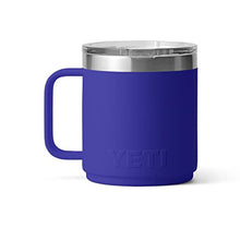 Load image into Gallery viewer, YETI Rambler 10 oz Stackable Mug, Vacuum Insulated, Stainless Steel with MagSlider Lid, Offshore Blue_1444