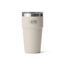 Load image into Gallery viewer, YETI Rambler 20 oz Stackable Tumbler, Stainless Steel, Vacuum Insulated with MagSlider Lid, Cape Taupe, CapeTaupe_1