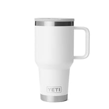 Load image into Gallery viewer, YETI Rambler 30 oz Travel Mug, Stainless Steel, Vacuum Insulated with Stronghold Lid, White_1
