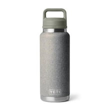 Load image into Gallery viewer, YETI Rambler 36 oz Bottle, Leakproof, Vacuum Insulated, Stainless Steel with Chug Cap, Riverhead Green, RiverheadGreenTextured_1