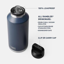 Load image into Gallery viewer, YETI Rambler 64 oz Bottle with Chug Cap, Royal Blue, RoyalBlue_675