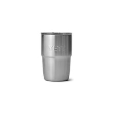 Load image into Gallery viewer, YETI Rambler 8 oz Insulated Coffee Mug with Lid - Stackable Double-Wall Vacuum Insulated Coffee Cup - DuraSip Ceramic Lining - Barista-Friendly Design - Stainless Steel - Dishwasher Safe, Stainless_1