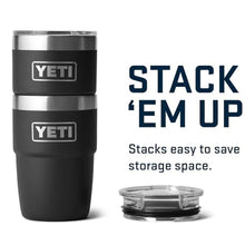 Load image into Gallery viewer, YETI Rambler 8 oz Insulated Coffee Mug with Lid - Stackable Double-Wall Vacuum Insulated Coffee Cup - DuraSip Ceramic Lining - Barista-Friendly Design - Stainless Steel - Dishwasher Safe, Stainless_687