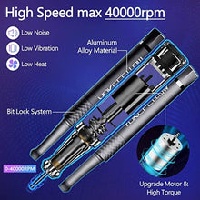 Load image into Gallery viewer, Yokefellow Nail Drill Machine, 40000 RPM Rechargeable & Desktop Portable Engraving Drill for Glass Engraving Pen Tools Grey_8226