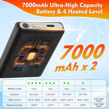 Load image into Gallery viewer, Youtelit Heated Socks for Men Women with App Control, 5V 7000mAh Battery- L, Black_534