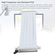 Load image into Gallery viewer, Yunir PCIE 4.0 X16 Riser Cable, 128Gbps High Speed, 7.8inch Foldable GPU Extension Cable, GPU Extension Riser Cable Adapter Compatible with 4.0 3.0 2.0 1.0 (20cm)_213