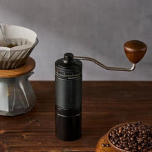 Load image into Gallery viewer, Zalnuuk Z30 Manual Hand Coffee Grinder with 7 Star Stainless Steel Burr for French Press, Mocha, Espresso, External Adjustable Design, Three Bearing Positioning, Black, 20g_646
