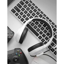 Load image into Gallery viewer, ZIUMIER Z66 White Gaming Headset with Microphone, Wired Over-Ear Headphone for PC PS4 PS5 Xbox One Controller, RGB LED Light, Bass Surround Sound_5827