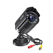 Load image into Gallery viewer, ZOSI 2.0MP 1080P HD 1920TVL Security Camera Hybrid 4-in-1 TVI/CVI/AHD/960H CVBS CCTV Camera Outdoor Indoor,80ft IR Night Vision,Weatherproof Bullet Camera For analog Surveillance DVR(Black), WiredCam_1
