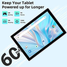 Load image into Gallery viewer, ZZB 2 in 1 Tablet with Keyboard Case Mouse Stylus Pen, 10 inch Tablet Android 15.0 Tablets PC Set, 8GB RAM+64GB ROM Tableta Computer 10.1" IPS Screen 2MP+8MP Dual Camera WiFi BT Tab Pink/Girls_4112