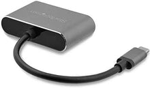 Load image into Gallery viewer, StarTech.com USB-C to VGA and HDMI Adapter - 2-in-1 - 4K 30Hz - Space Grey - Windows & Mac Compatible (CDP2HDVGA)