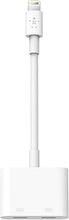 Load image into Gallery viewer, Belkin Lightning Audio + Charge Rockstar, iPhone Lightning Audio Adapter , White