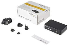 Load image into Gallery viewer, StarTech.com 2 Port USB HDMI KVM Switch with Audio and USB 2.0 Hub - 1080p (1920 x 1200), Hotkey Support - Dual Port Keyboard Video Monitor Switch (SV231HDMIUA)