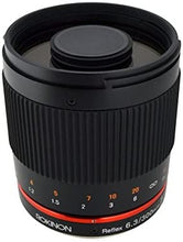 Load image into Gallery viewer, Rokinon 300M-FX-BK 300mm F6.3 Mirror Lens for Fuji X Mirrorless Interchangeable Lens Cameras , Black