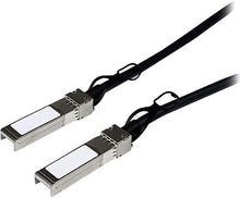 Load image into Gallery viewer, StarTech.com Cisco SFP-H10GB-CU5M Compatible 5m 10G SFP+ to SFP+ Direct Attach Cable Twinax - 10GbE SFP+ Copper DAC 10Gbps Low Power Passive Mini GBIC/Transceiver Module DAC Firepower ASR920(SFPCMM5M)