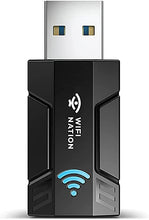 Load image into Gallery viewer, WiFi Nation WiFi Dongle 1300Mbps WiFi Adapter 2.4G/5G Dual Band Mini USB 3.0 802.11ac Wireless Network Adapter for PC Desktop Laptop Windows MacOS & Most of Linux Distros