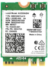 Load image into Gallery viewer, OKN WiFi 6 AX200 802.11ax WiFi Card 2400Mbps 5GHz and 574Mbps 2.4GHz Wireless Module for Laptop Desktop with Bluetooth 5.1, Windows 10/11 64bit and Linux