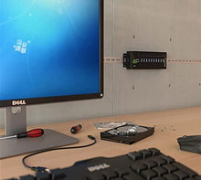 Load image into Gallery viewer, StarTech.com 10 Port USB 3.0 Hub - Industrial Grade - ESD/Surge Protection - Powered & Mountable USB Expander Hub (ST1030USBM),Black