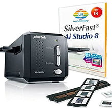 Load image into Gallery viewer, Plustek OpticFilm 8200i AI - 35mm Film & Slides Scanner. IT 8 Calibration Target + SilverFast Ai Studio 8.8, 7200 dpi Resolution 64Bit HDRi , Mac/PC