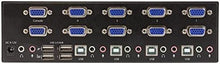 Load image into Gallery viewer, StarTech.com 4 Port VGA KVM Switch - Dual VGA - Hot-key & Audio Support - 1920x1200 KVM Switch - KVM Video Switch (SV431DVGAU2A)
