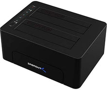 Load image into Gallery viewer, SABRENT USB 3.1 to SATA Dual Bay Hard Drive Docking Station for 2.5 or 3.5 inches HDD, SSD