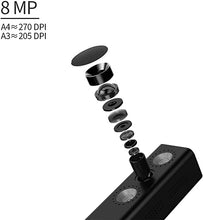 Load image into Gallery viewer, CZUR Shine800-A3-Pro Professional Height Adjustable USB Document Camera, A3&A4 Document Scanner with OCR Function for MacOS and Windows