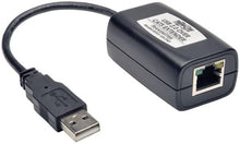 Load image into Gallery viewer, Tripp Lite 4-Port USB 2.0 over Cat5/Cat6 Extender Hub Kit, Transmitter & Receiver (B203-104-PNP),Black