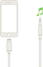 Load image into Gallery viewer, Belkin AV10172bt06-BLK 3.5mm Audio Cable With Lightning Connector, Black,6