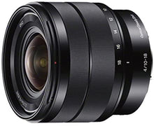 Load image into Gallery viewer, Sony - E 10-18mm F4 OSS Wide-Angle Zoom Lens (SEL1018),Black
