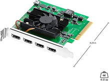 Load image into Gallery viewer, Blackmagic Design BM-BDLKDVQDHDMI4K Internal PCIe Video Capturing Device