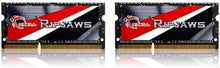 Load image into Gallery viewer, G.Skill RipJaws SO-DIMM Series 16GB (2 x 8GB) 204-Pin (PC3L-12800) DDR3L 1600 CL9-9-9-28 1.35V SO-DIMM Memory Model F3-1600C9D-16GRSL