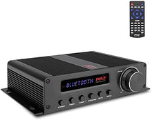 Load image into Gallery viewer, Wireless Bluetooth Home Audio Amplifier - 100W 5 Channel Home Theater Power Stereo Receiver, Surround Sound w/ HDMI, AUX, FM Antenna, Subwoofer Speaker Input, 12V Adapter - Pyle PFA540BT