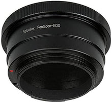 Load image into Gallery viewer, Fotodiox Lens Mount Adapter Compatible with Pentacon 6 (Kiev 66) SLR Lens to Canon EOS (EF, EF-S) Mount D/SLR Camera Body - with Gen10 Focus Confirmation Chip
