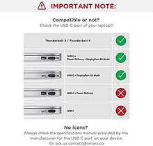 Load image into Gallery viewer, Docking Station Triple Display USB-C Docking Station Dual Monitor Adapter Laptop Hub USB C to 2 HDMI 4K +VGA+Ethernet+100W Type C PD+4USB+Data for Dell/HP/Lenovo/MacBook Laptop Pro with Thunderbolt 3