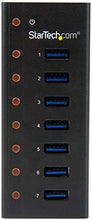 Load image into Gallery viewer, StarTech.com 7 Port USB 3.0 Hub (5 Gbps) - Metal Enclosure - Desktop or Wall Mountable - Rugged & industrial Powered USB Expander and Splitter Hub (ST7300U3M)